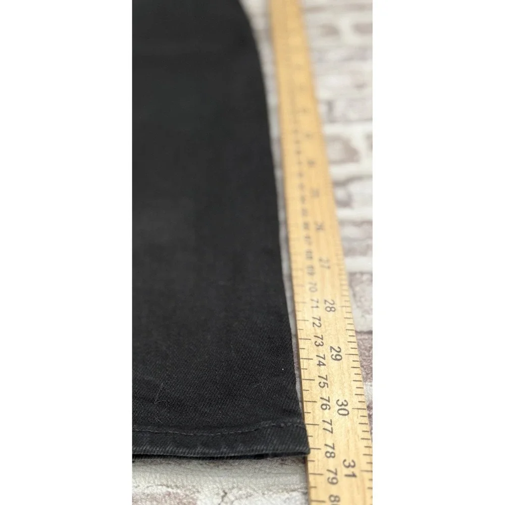 Levi's Made & Crafted 511 Black Stretch 36x32 Premium Denim Slim Fit Jeans Big E